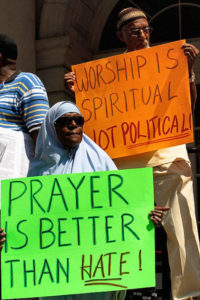 Will Islamophobia (or intolerance) increase the prominence of the religious left?