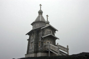 Trinity Church at Bellingshaussen, Antarctica 2005. James L. Boka. Wikipedia.