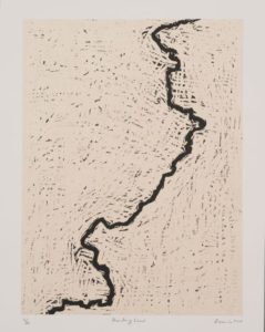 Zarina. Dividing Line, 2001. UCLA Hammer Museum. Photo: Robert Wedemeyer. Courtesy: Art Institute of Chicago.