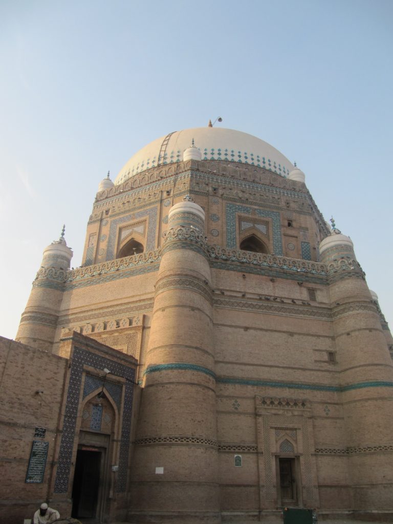 The shrine of Shah Rukn-e-Alam in Multan's fort.